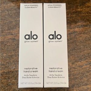 Alo Restorative Hand Cream Set Of 2 NEW SEALED